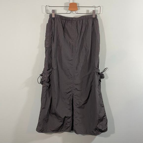 Cider Dark Gray Maxi Skirt - Picture 6 of 6